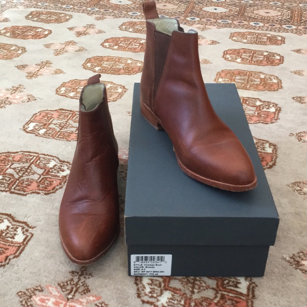 Nisolo Chelsea Boot, Brandy